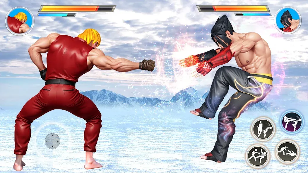 Kung Fu Karate Fighting Games  [МОД Бесконечные деньги] Screenshot 4