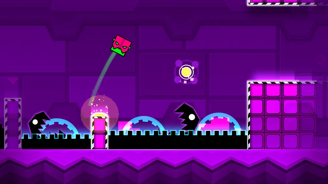 Geometry Dash Meltdown (Геометрия Дэш Мелтдаун)  [МОД Mega Pack] Screenshot 1