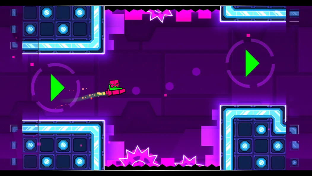 Geometry Dash Meltdown (Геометрия Дэш Мелтдаун)  [МОД Mega Pack] Screenshot 3