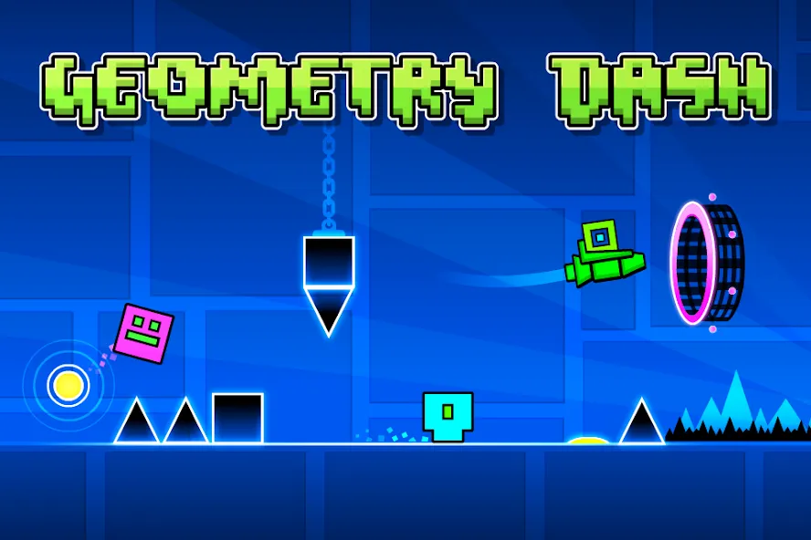 Geometry Dash Lite (Геометрия Дэш Лайт)  [МОД Меню] Screenshot 1