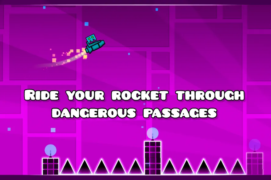 Geometry Dash Lite (Геометрия Дэш Лайт)  [МОД Меню] Screenshot 2