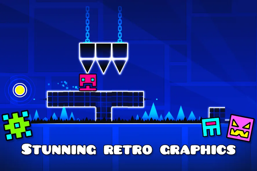 Geometry Dash Lite (Геометрия Дэш Лайт)  [МОД Меню] Screenshot 3