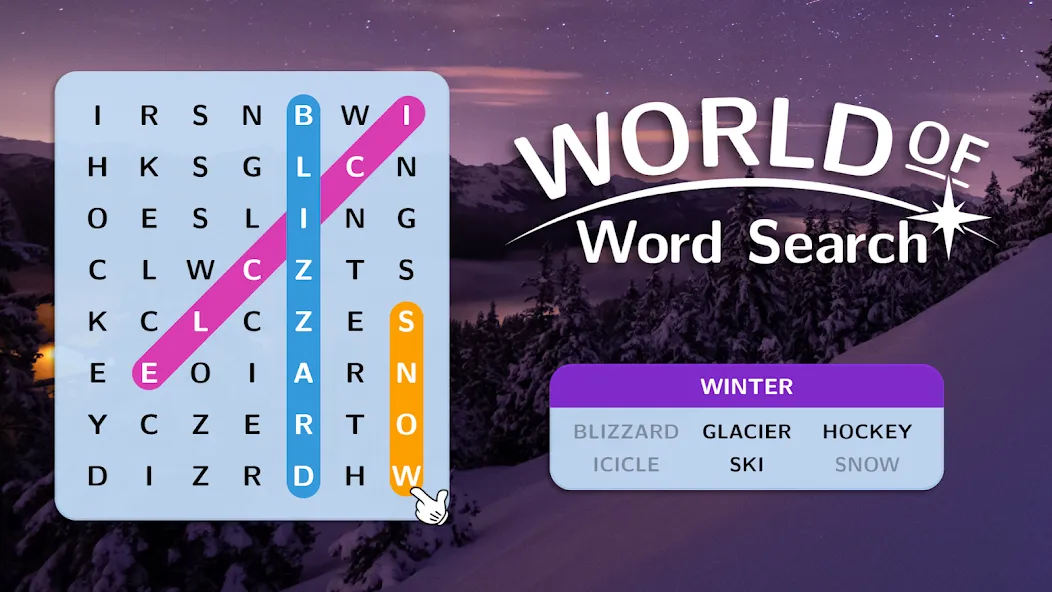 World of Word Search  [МОД Mega Pack] Screenshot 5