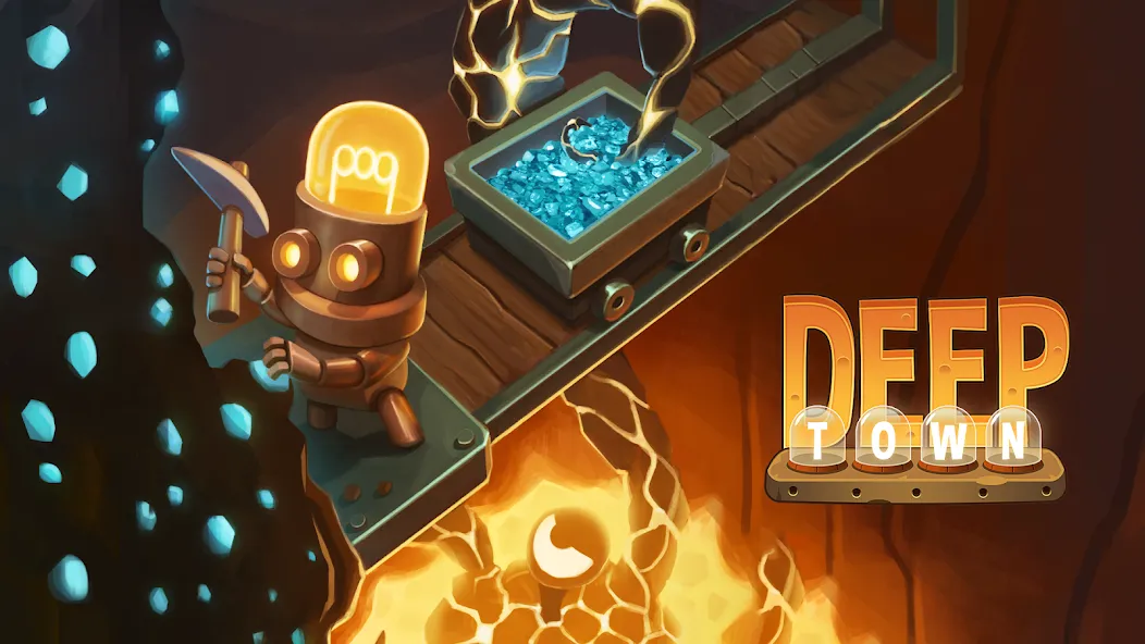 Deep Town: Idle Mining Tycoon (Дип Таун)  [МОД Menu] Screenshot 1