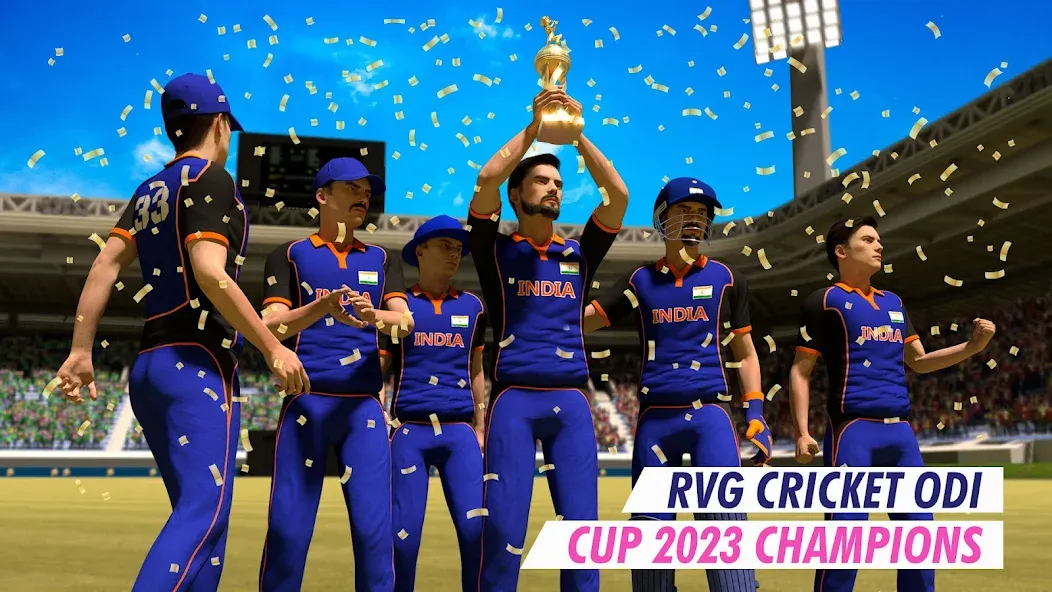 RVG Real World Cricket Game 3D (РВГ Реальная Мировая Крикетная Игра 3D)  [МОД Все открыто] Screenshot 3