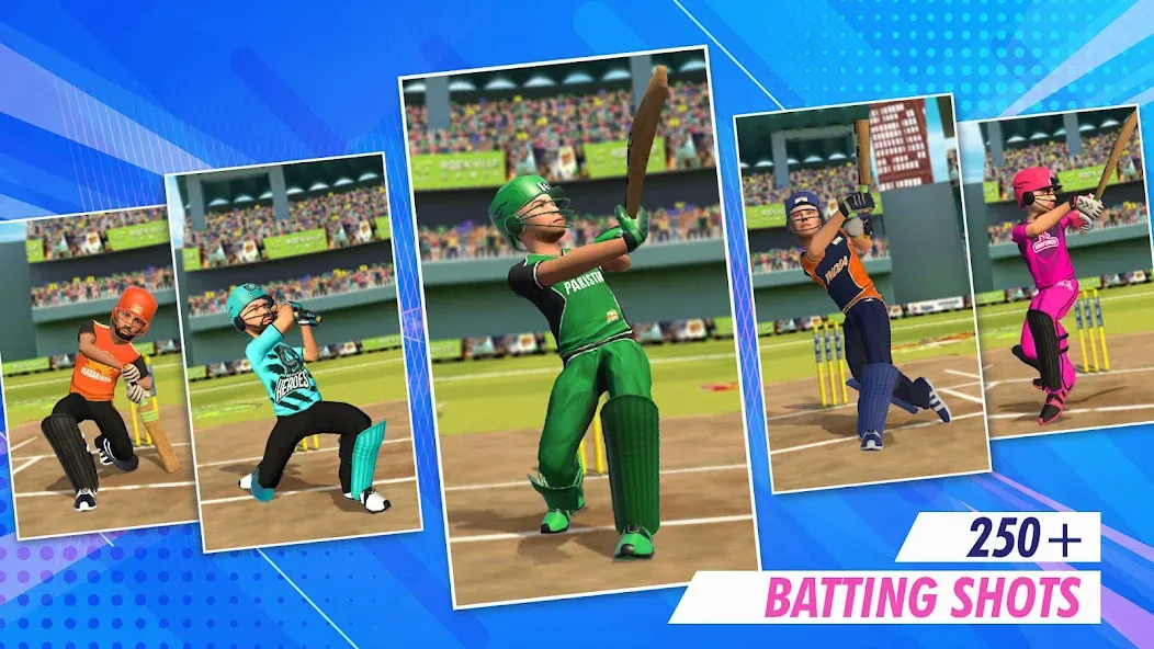 RVG Real World Cricket Game 3D (РВГ Реальная Мировая Крикетная Игра 3D)  [МОД Все открыто] Screenshot 4