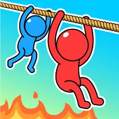 Скачать взлом Rope Puzzle (Роуп Паззл)  [МОД Все открыто] - стабильная версия apk на Андроид