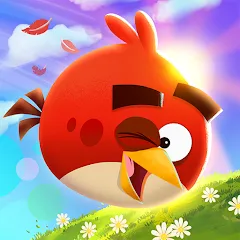 Скачать взломанную Angry Birds POP Bubble Shooter (Энгри Брдс ПОП Бабл Шутер)  [МОД Все открыто] - стабильная версия apk на Андроид