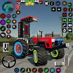 Скачать взломанную Indian Tractor Farming Games  [МОД Бесконечные деньги] - последняя версия apk на Андроид