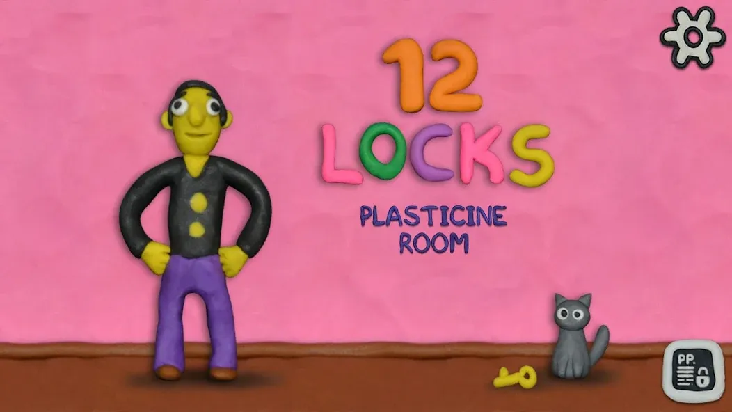 12 LOCKS: Plasticine room  [МОД Menu] Screenshot 1