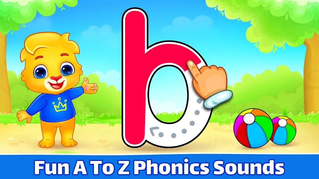 ABC Kids - Tracing & Phonics (ЭйБиСи Кидс)  [МОД Меню] Screenshot 2