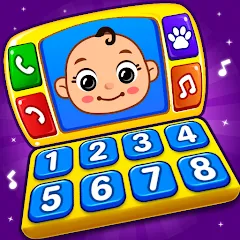 Скачать взломанную Baby Games: Piano & Baby Phone (Бейби Геймс)  [МОД Unlocked] - полная версия apk на Андроид