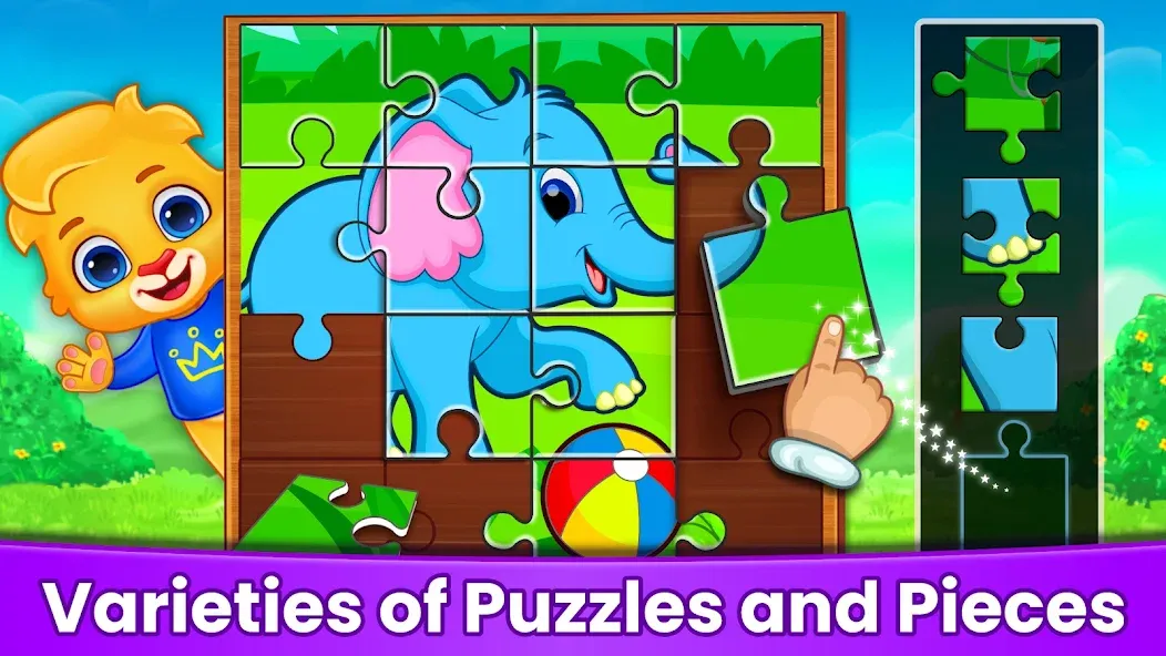 Puzzle Kids: Jigsaw Puzzles  [МОД Меню] Screenshot 2