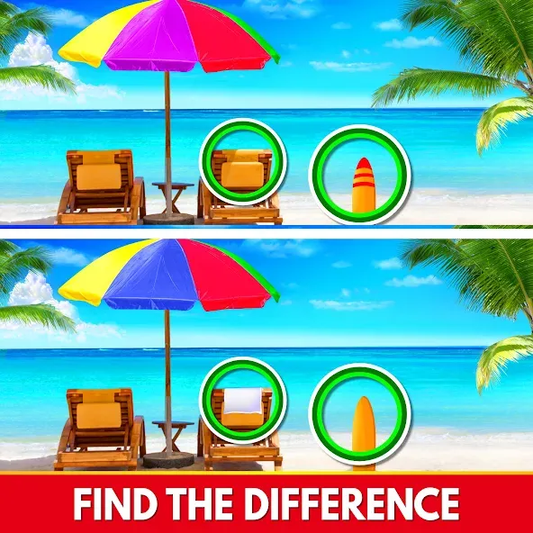 Find The Differences - Spot it  [МОД Mega Pack] Screenshot 1