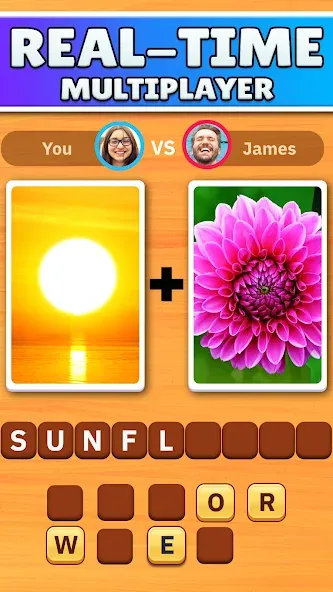 Word Pics - Word Games (Уорд Пикс)  [МОД Бесконечные деньги] Screenshot 3