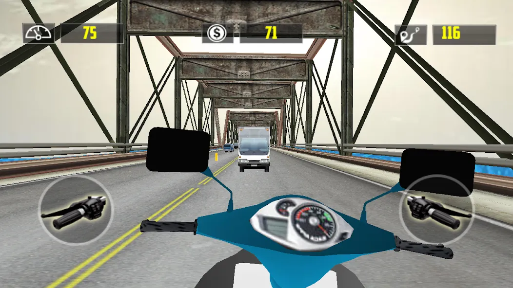 Traffic Rider+  [МОД Много монет] Screenshot 1