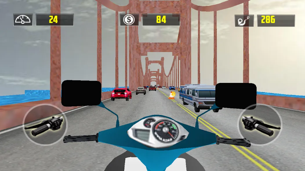 Traffic Rider+  [МОД Много монет] Screenshot 3