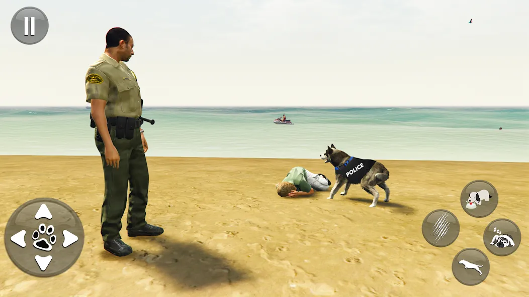 Toby Police Dog Sim: Dogs Game  [МОД Все открыто] Screenshot 3