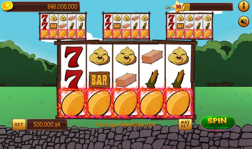 Slot Gallina 4 (Слот Галлина 4)  [МОД Много денег] Screenshot 5