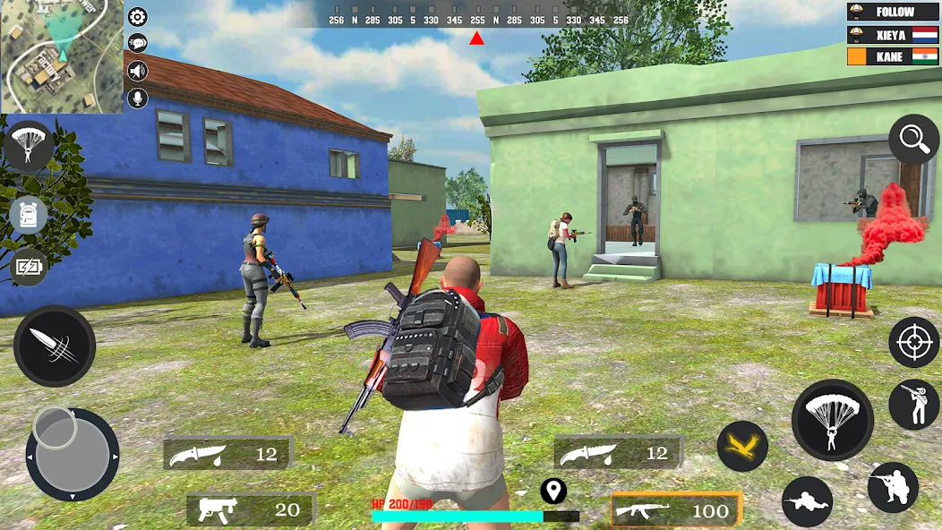 Fps Fire Shooting Game Offline (Фпс Баттлграунд Мобайл Индия)  [МОД Unlocked] Screenshot 1