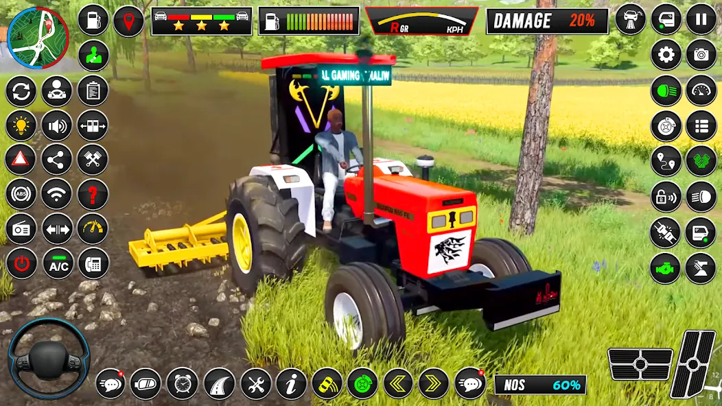 Indian Tractor Simulator Games  [МОД Все открыто] Screenshot 5