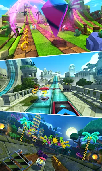 Sonic Forces - Running Game (оник Форсес)  [МОД Mega Pack] Screenshot 2