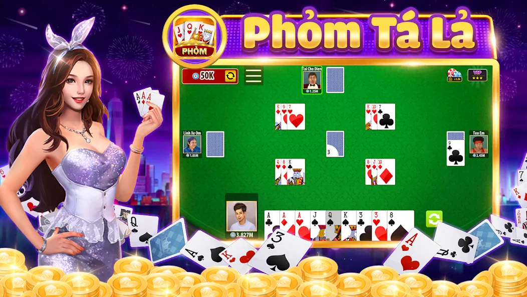 Phom, Ta la  [МОД Unlimited Money] Screenshot 1