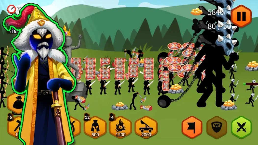 Stickman Battle 2: Empires War (Стикмен Битва 2)  [МОД Unlocked] Screenshot 5