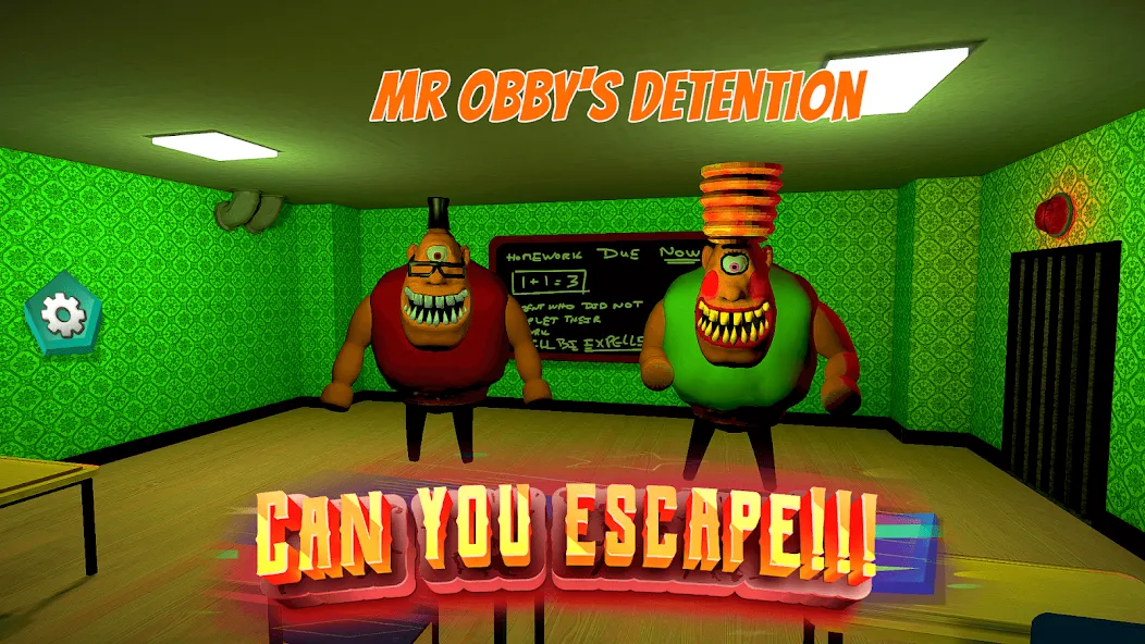 Mr Obby's Detention  [МОД Mega Pack] Screenshot 1