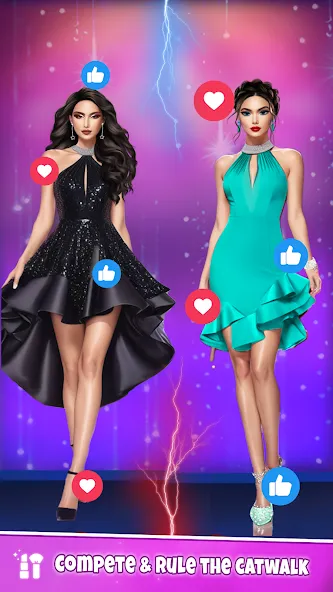 Fashion Artist: Makeup Game  [МОД Menu] Screenshot 2