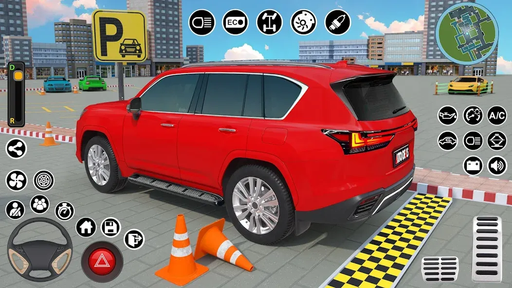 Real Car Parking : Prado Games  [МОД Бесконечные монеты] Screenshot 1