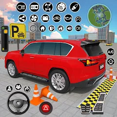 Взломанная Real Car Parking : Prado Games  [МОД Бесконечные монеты] - полная версия apk на Андроид