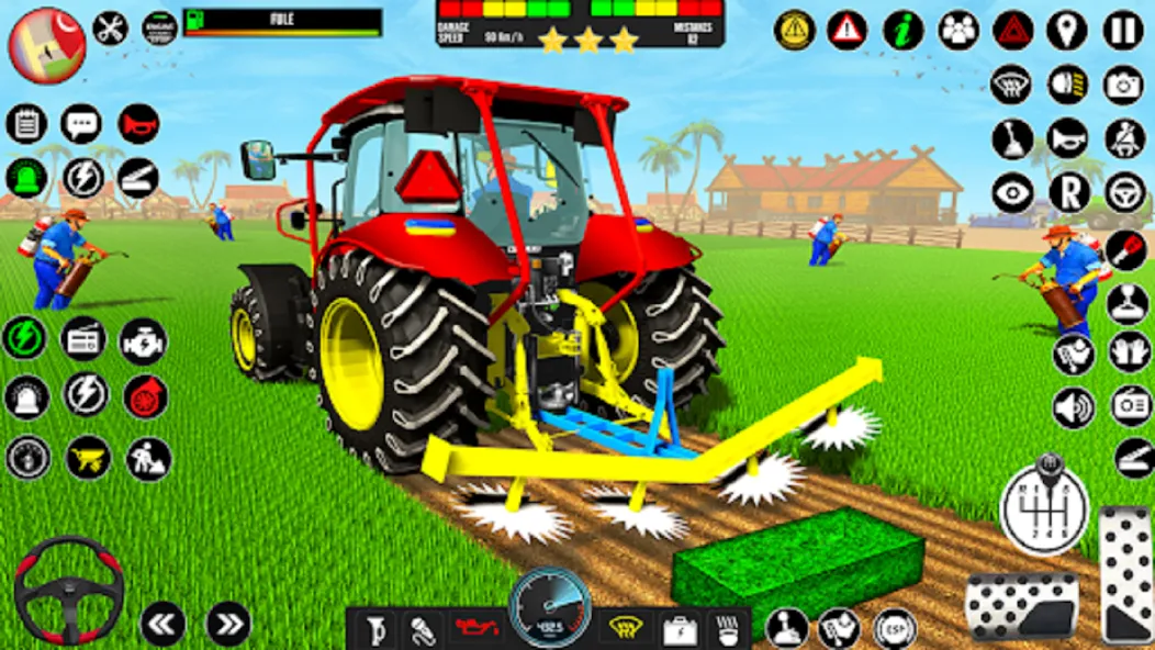 Indian Tractor Driving Game 3D (Фарминг Геймс)  [МОД Mega Pack] Screenshot 5