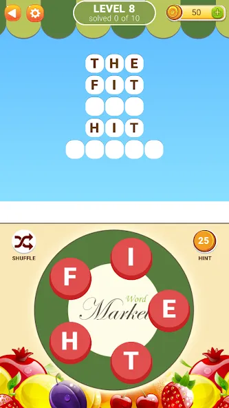 Word Market 2  [МОД Много денег] Screenshot 2