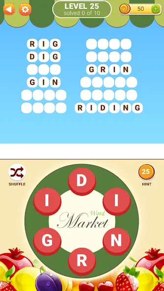 Word Market 2  [МОД Много денег] Screenshot 3