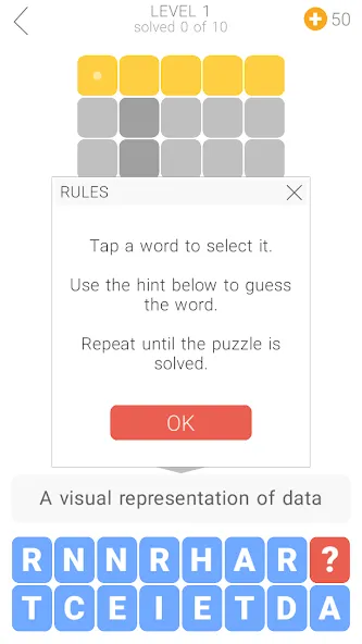 Word Tower Crosswords  [МОД Бесконечные монеты] Screenshot 2