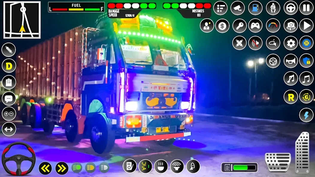 Indian Truck Driver Simulator  [МОД Бесконечные деньги] Screenshot 1