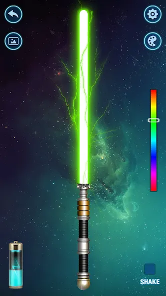 Lightsaber Gun Simulator  [МОД Много монет] Screenshot 3