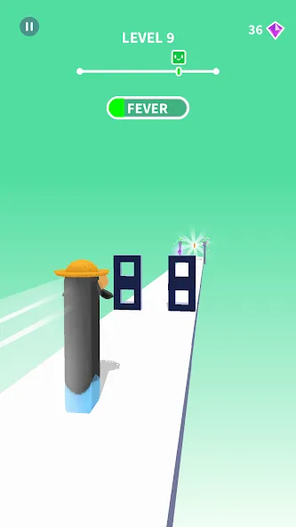 Jelly Shift - Obstacle Course (Джелли Шифт)  [МОД Unlocked] Screenshot 4