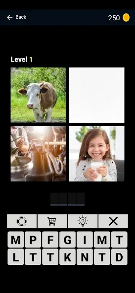 Puzzle: 4 pics 1 word offline  [МОД Много монет] Screenshot 3