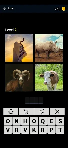 Puzzle: 4 pics 1 word offline  [МОД Много монет] Screenshot 5