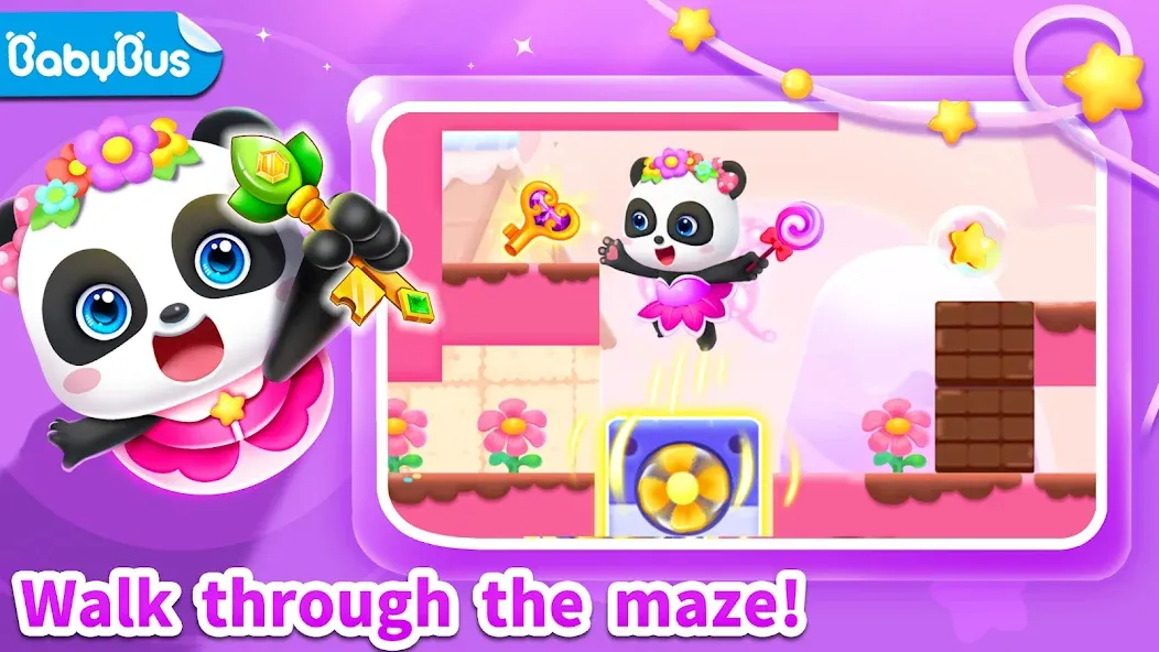 Little Panda’s Jewel Adventure  [МОД Меню] Screenshot 1