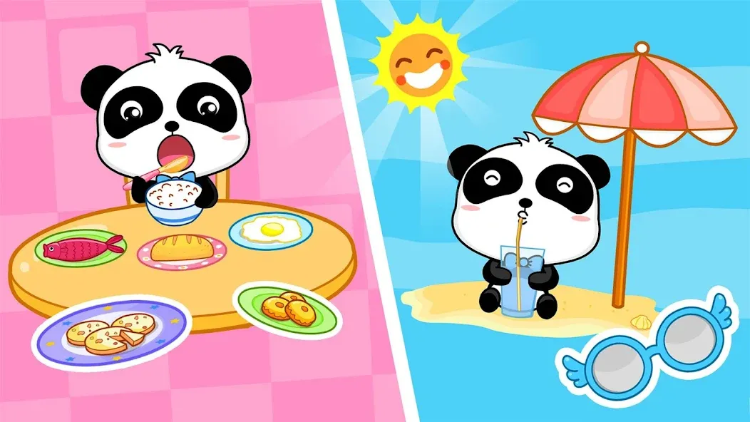 Baby Panda's Daily Life  [МОД Unlimited Money] Screenshot 2