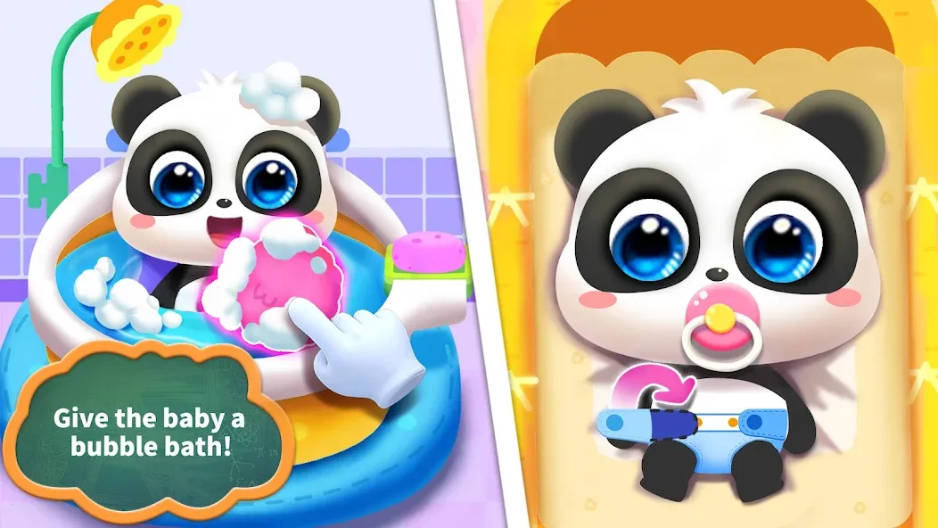 Baby Panda Care  [МОД Menu] Screenshot 1