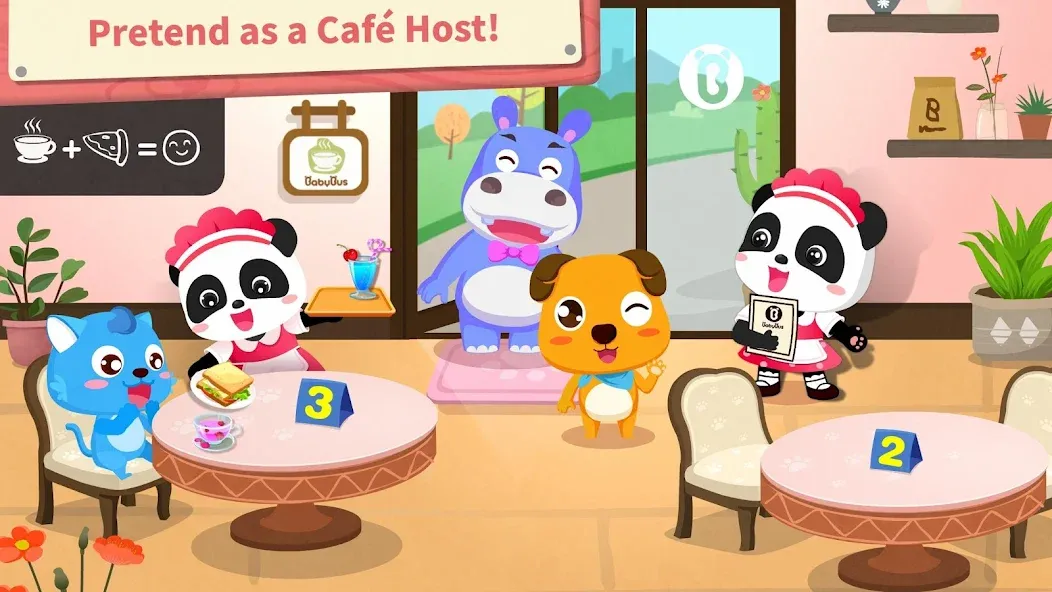 Baby Panda’s Summer: Café  [МОД Mega Pack] Screenshot 4