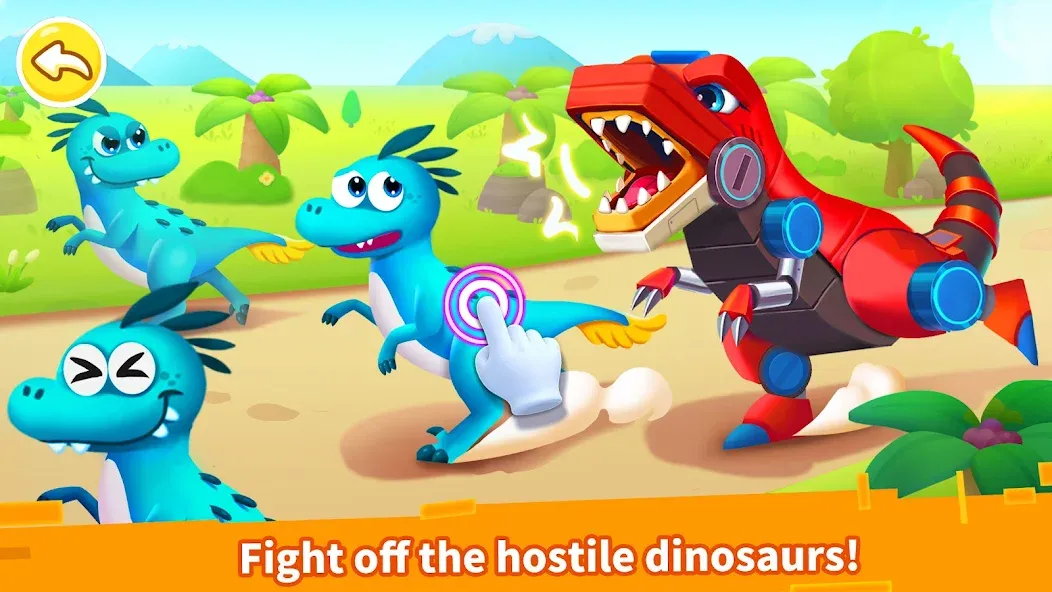 Little Panda: Dinosaur Care  [МОД Unlocked] Screenshot 4