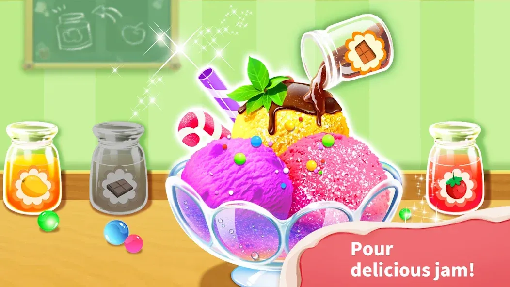 Baby Panda’s Ice Cream Shop  [МОД Mega Pack] Screenshot 2