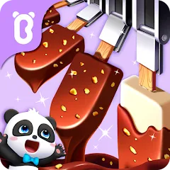 Скачать взломанную Baby Panda’s Ice Cream Shop  [МОД Mega Pack] - последняя версия apk на Андроид