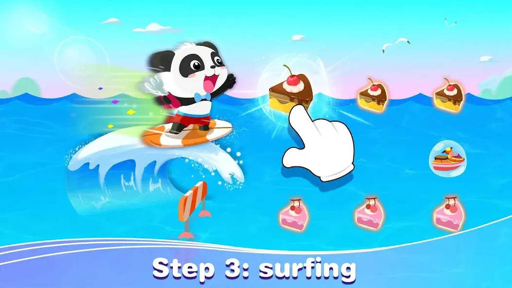 Baby Panda’s Summer: Vacation  [МОД Бесконечные монеты] Screenshot 3