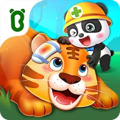 Скачать взломанную Baby Panda: Care for animals  [МОД Menu] - последняя версия apk на Андроид